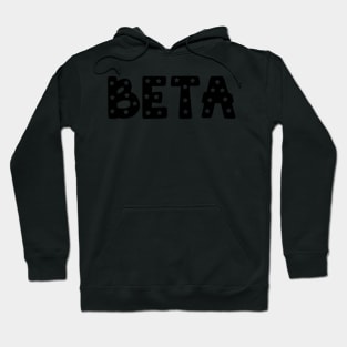 Beta Star Letters Hoodie